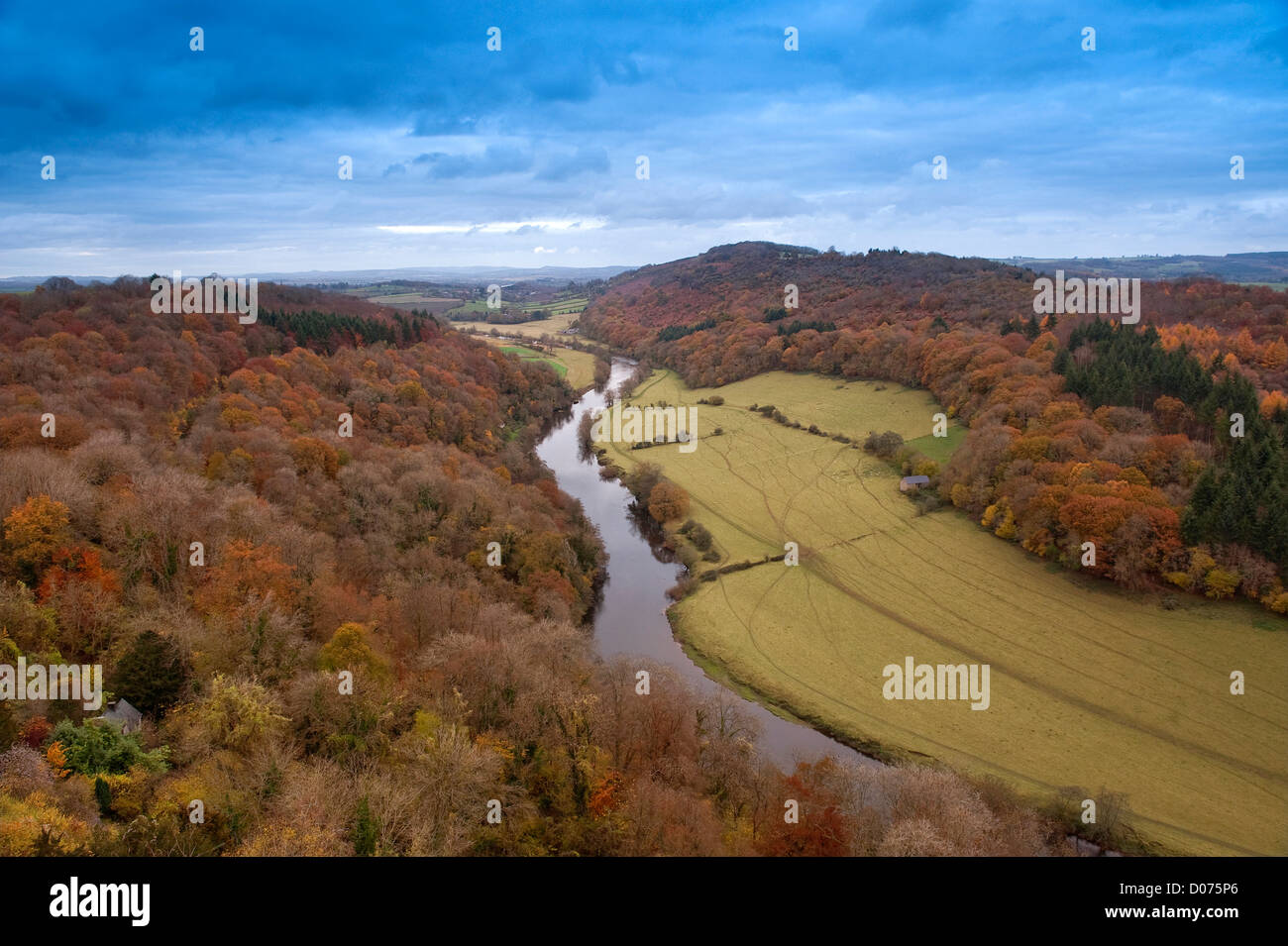 symonds yat, forest of dean, river wye, england Stock Photo Alamy