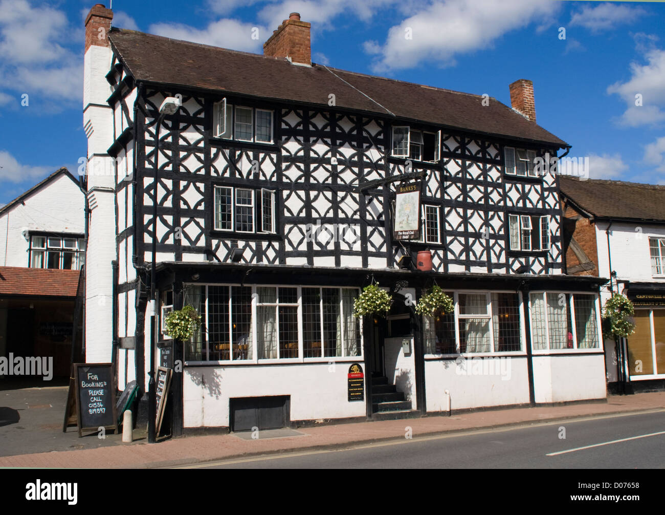 The Royal Oak Coaching Inn Tenbury Wells Worcestershire England UK