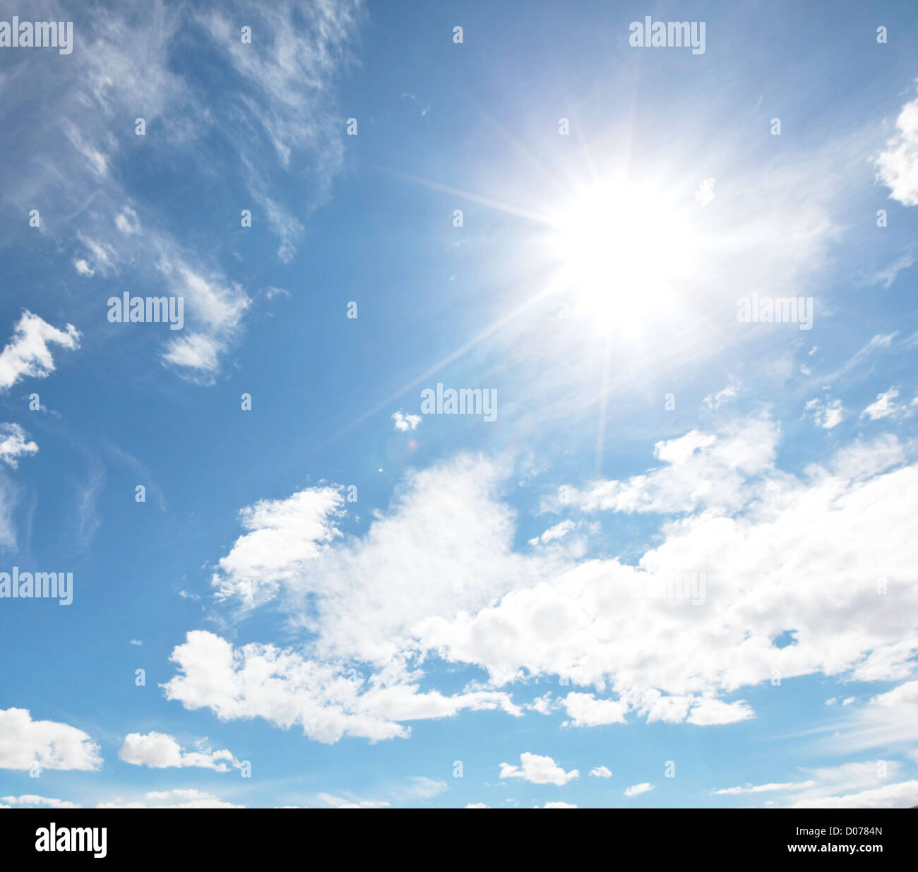 Sunny day with clouds hi-res stock photography and images - Alamy