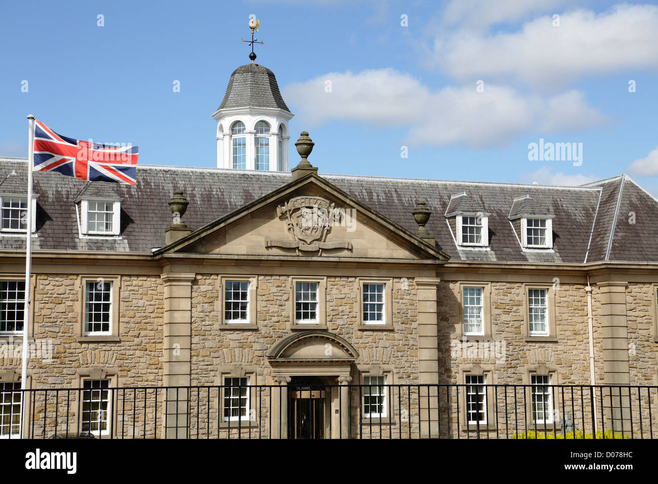 This site is permanently closed. Office building at Chivas Regal whisky company on Renfrew Road in Paisley, Renfrewshire, Scotland, UK Stock Photo