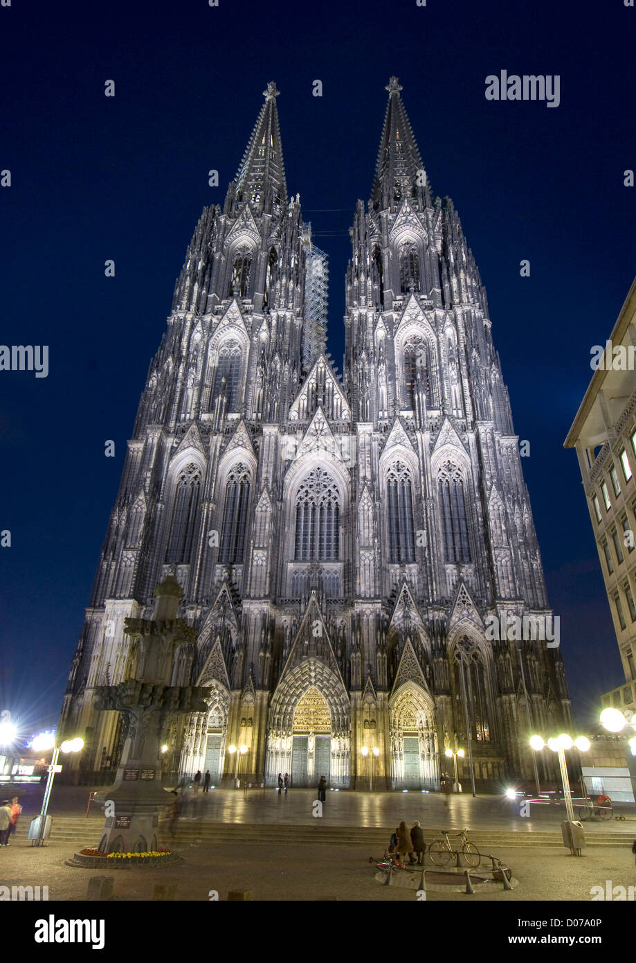 The Dom church of Cologne in Germany Stock Photo