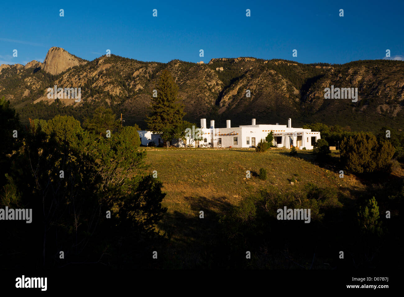 Casa Del Gavilan, Cimarron, New Mexico Stock Photo Alamy