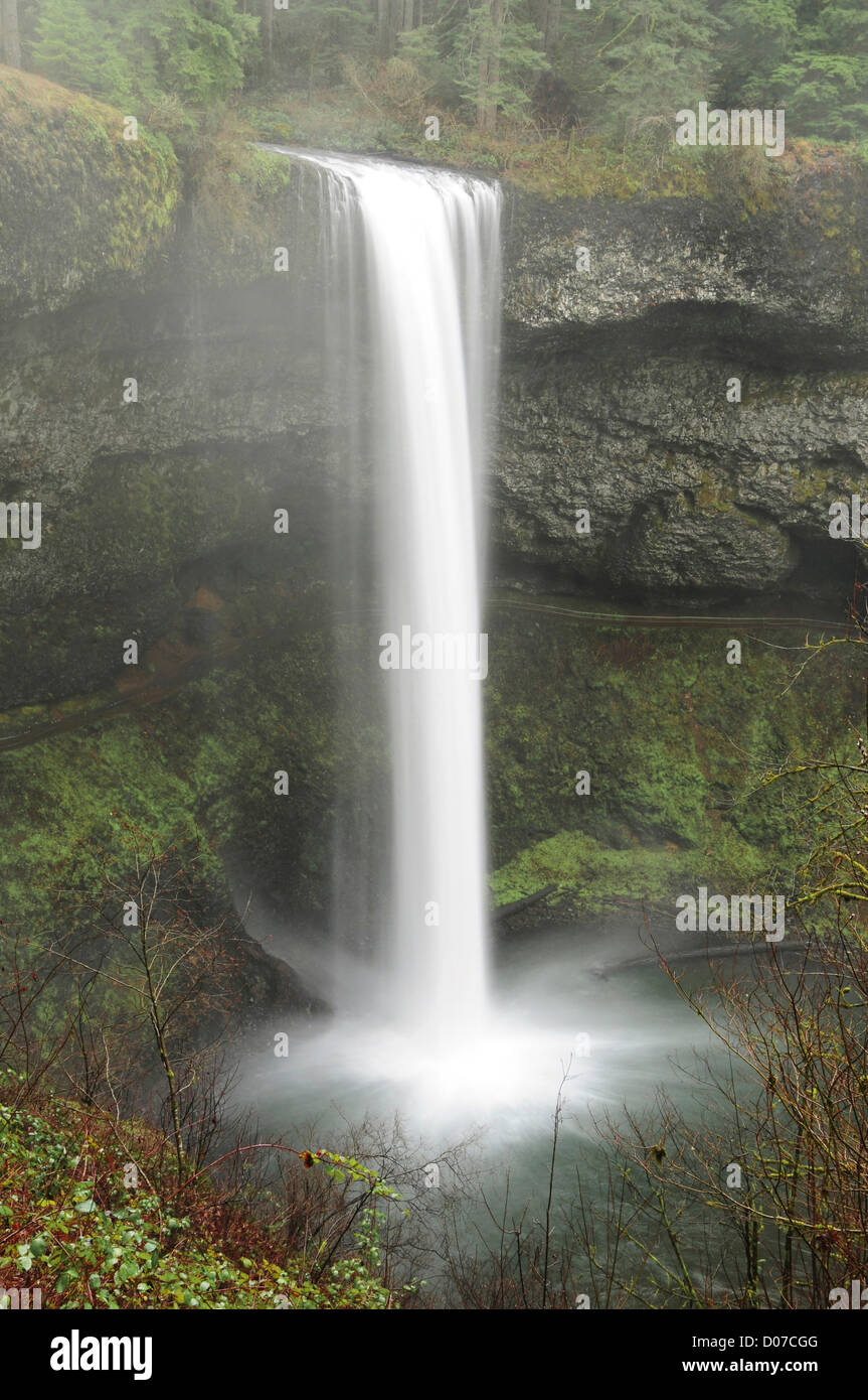 South Falls, Silver Falls State Park, Oregon, USA Stock Photo Alamy