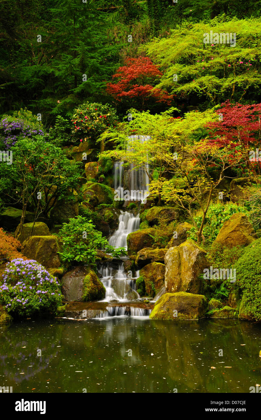 spring-portland-japanese-garden-portland-oregon-usa-stock-photo-alamy