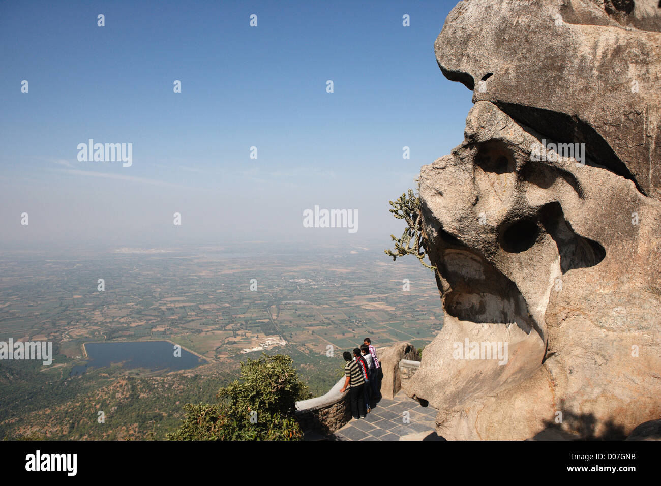 Rocky Landscape, Mount Abu, Rajasthan, India Stock Photo