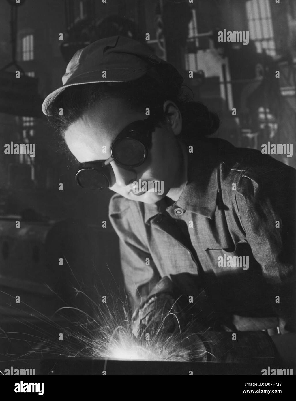 Vintage welder Black and White Stock Photos & Images - Alamy