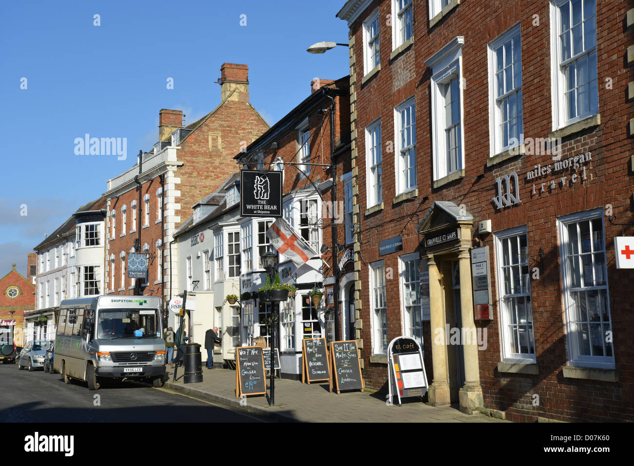 High Street, Shipston-on-Stour, Warwickshire, England, United Kingdom Stock Photo