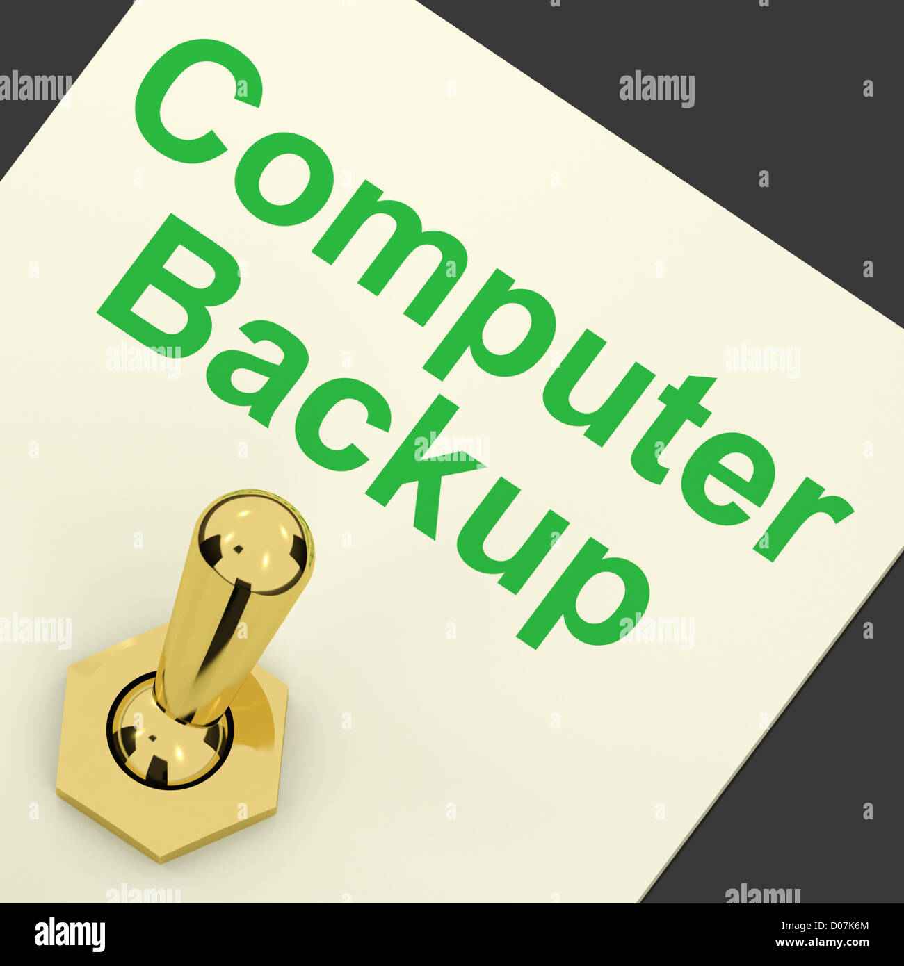 Backup Computer Switch For Data Archiving And Storage Stock Photo Alamy