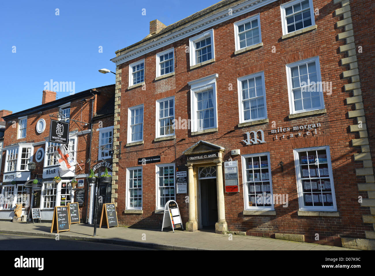 High Street, Shipston-on-Stour, Warwickshire, England, United Kingdom Stock Photo