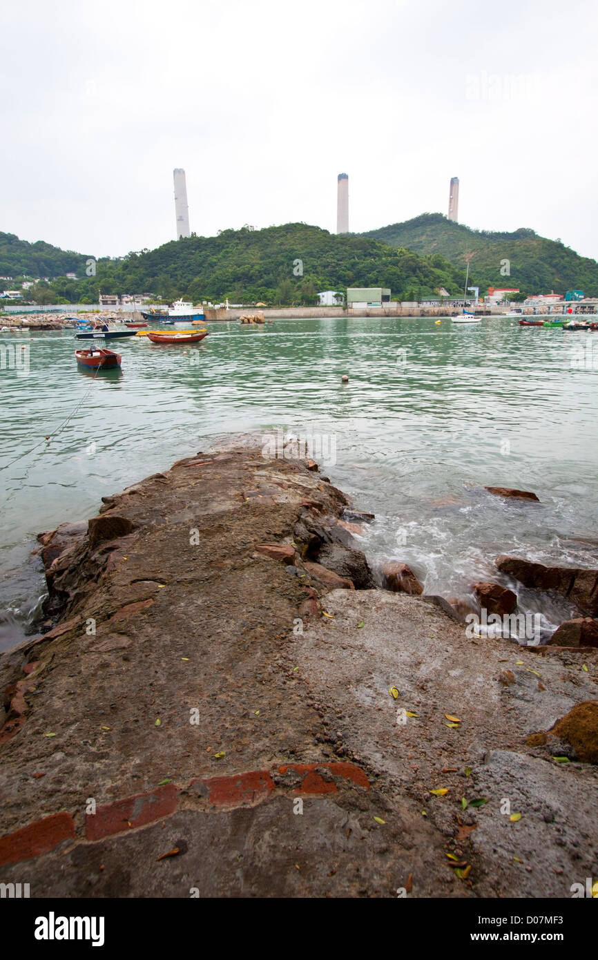 Power station in Lamma Island, Hong Kong Stock Photo Alamy
