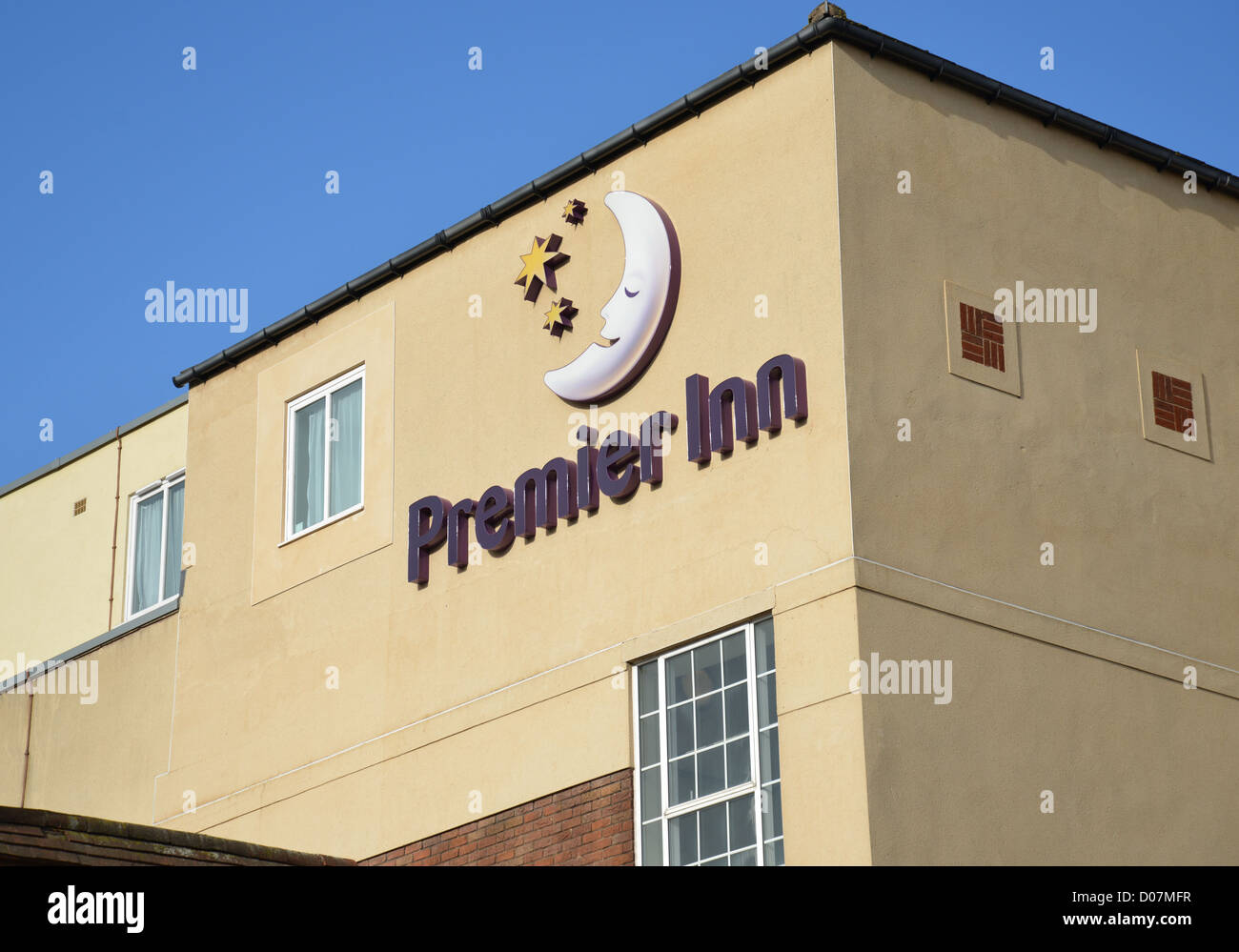 Premier Inn, Warwick Road, Stratford-upon-Avon, Warwickshire, England, United Kingdom Stock Photo