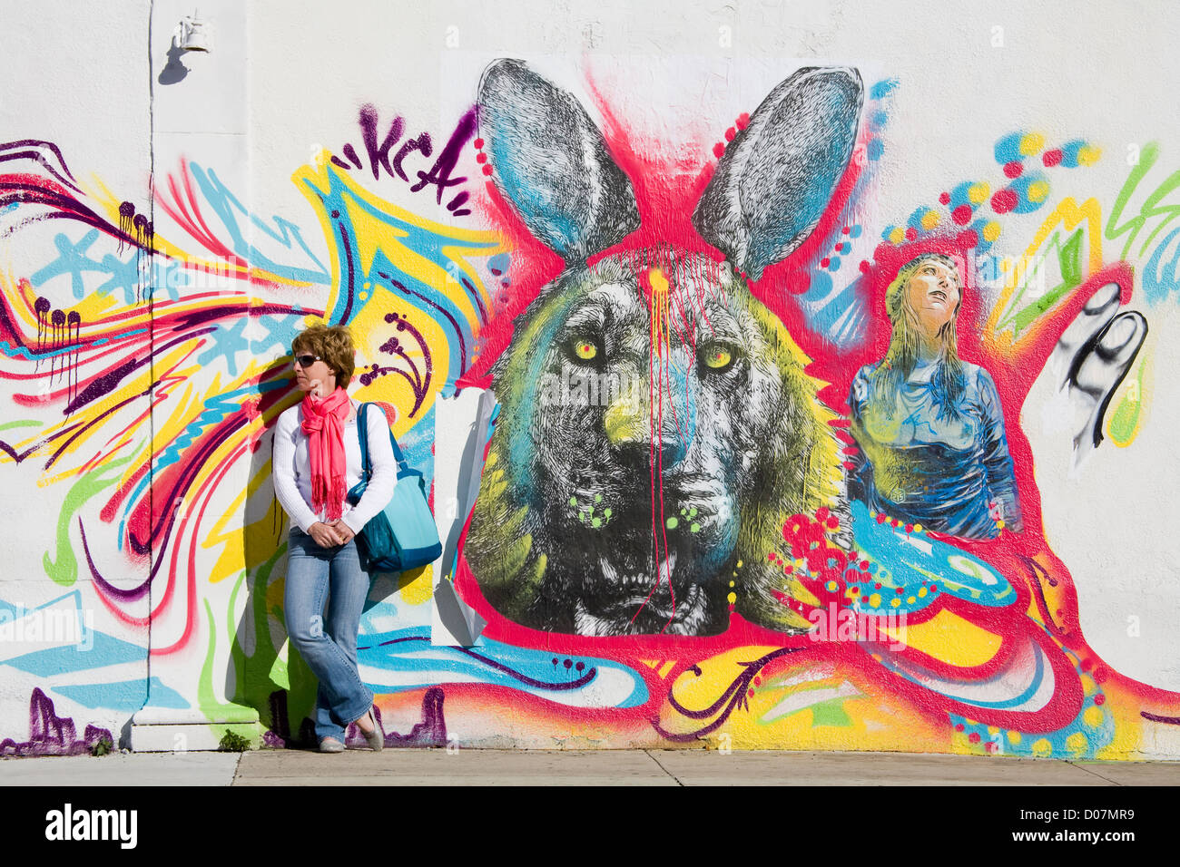 Wynwood Arts District,Miami, Florida, USA Stock Photo - Alamy