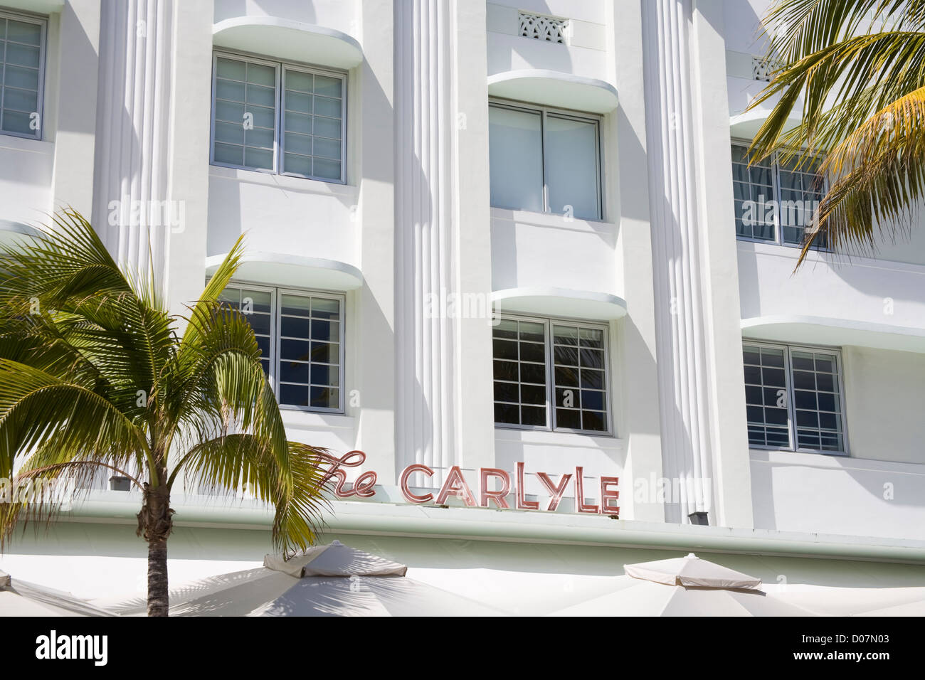 The Carlyle Hotel on Ocean Drive, South Beach, City of Miami Beach