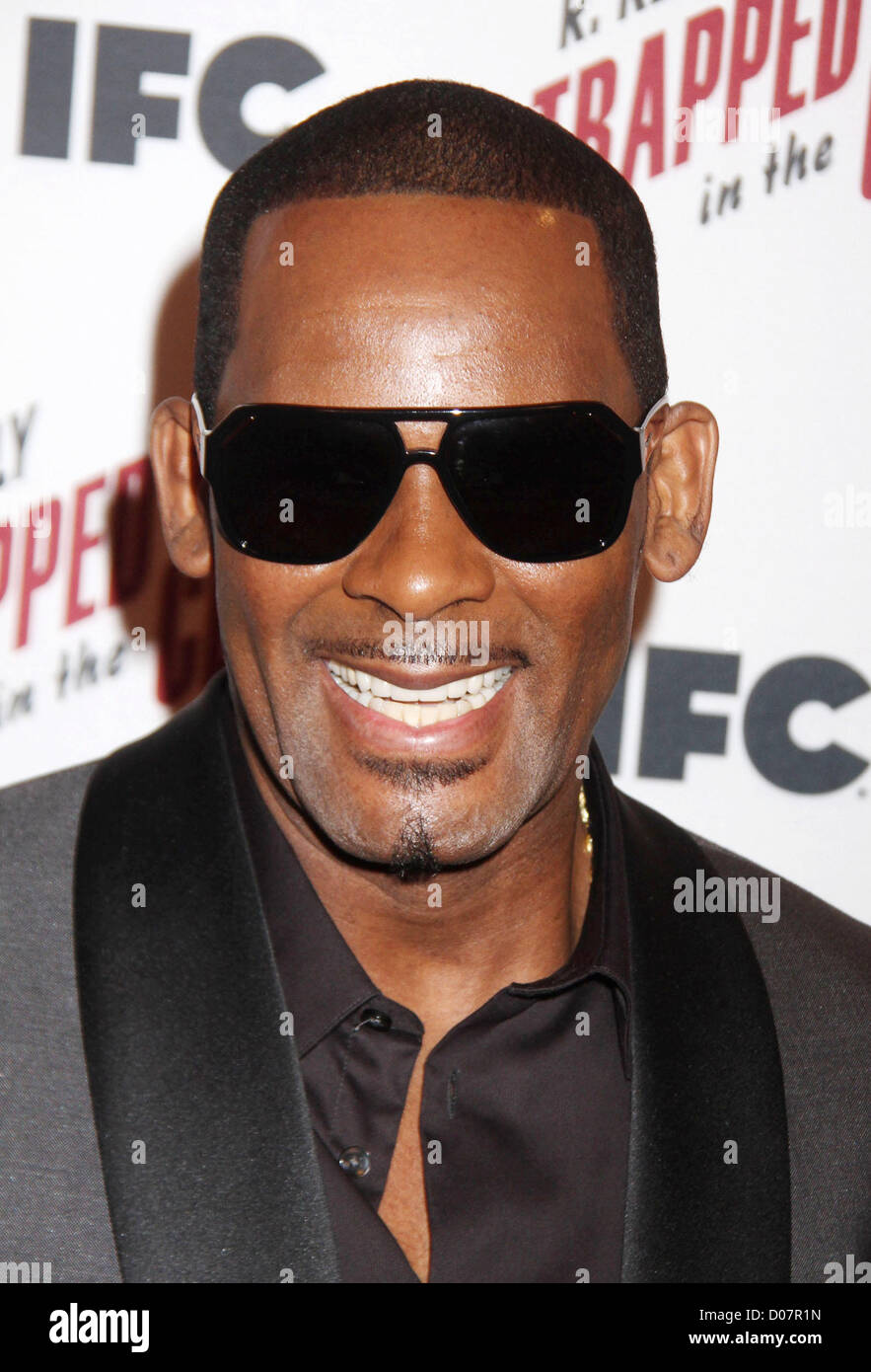 Nov. 19, 2012 - New York, New York, U.S. - Creator, singer, R. KELLY attends the New York screening of 'Trapped In A Closet' held the Sunshine Theater. (Credit Image: © Nancy Kaszerman/ZUMAPRESS.com) Stock Photo