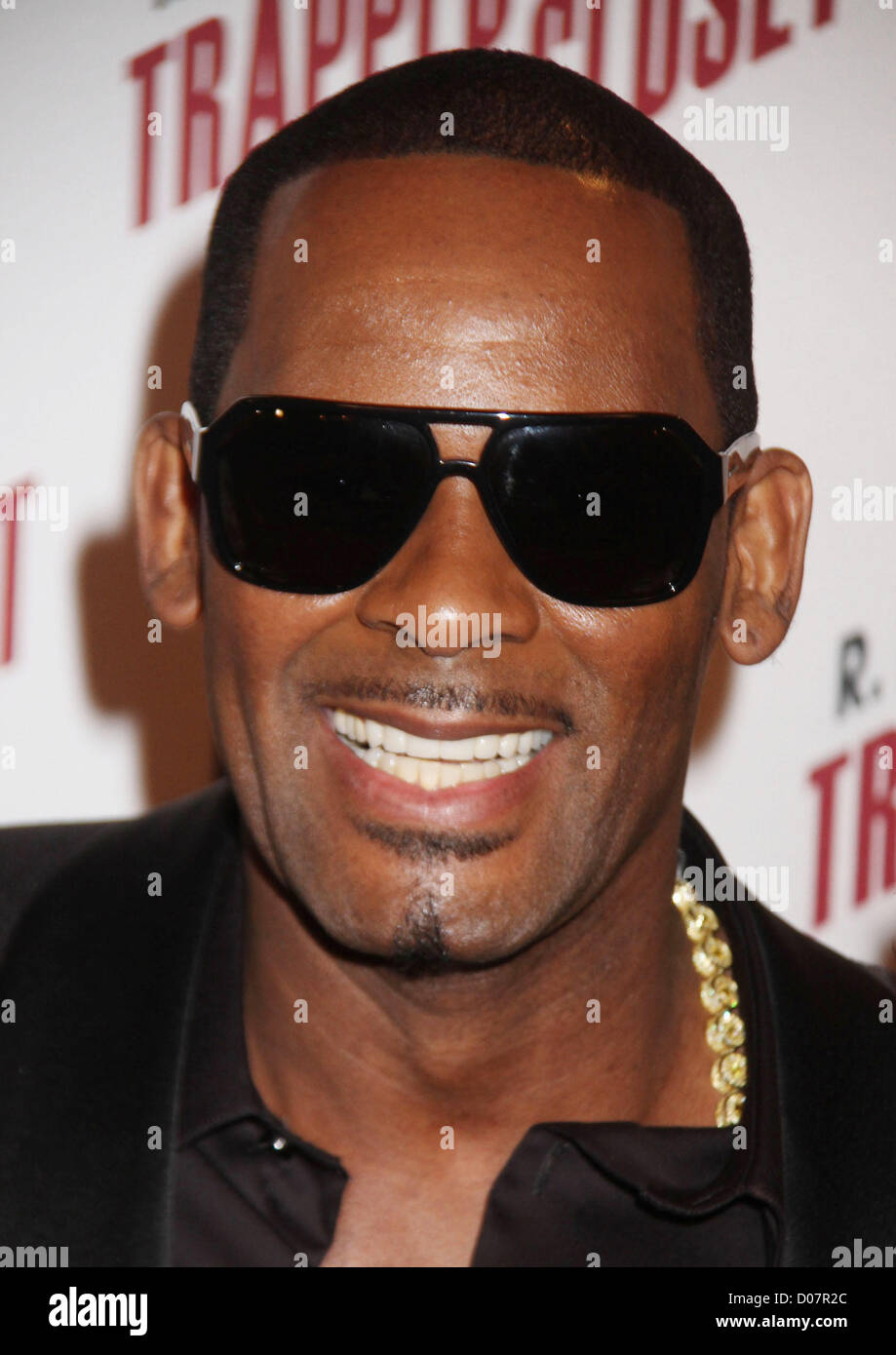 Nov. 19, 2012 - New York, New York, U.S. - Creator, singer, R. KELLY attends the New York screening of 'Trapped In A Closet' held the Sunshine Theater. (Credit Image: © Nancy Kaszerman/ZUMAPRESS.com) Stock Photo