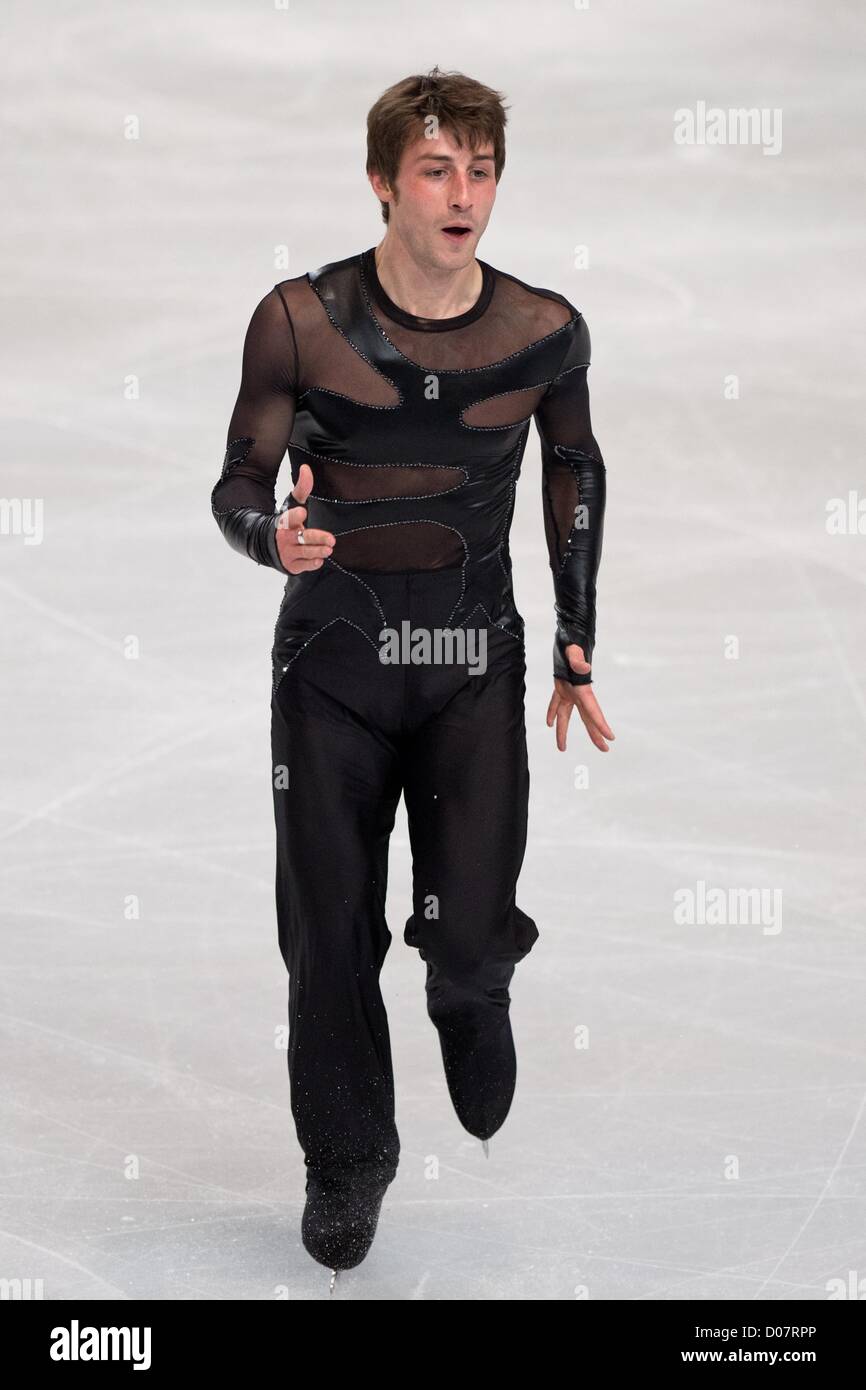 Brian joubert france performs mens hi-res stock photography
