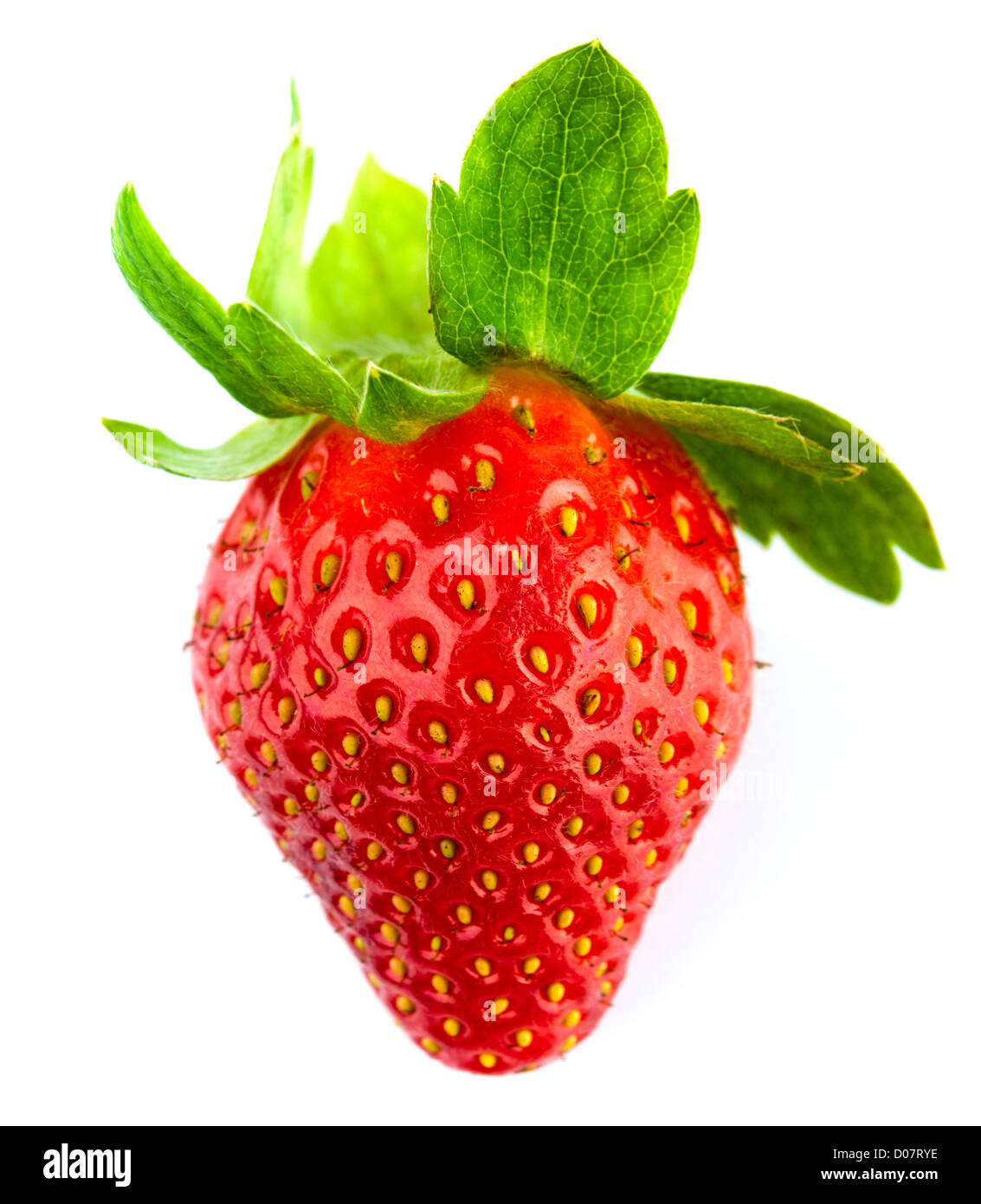 Macro image of fresh strawberry hi-res stock photography and images - Alamy