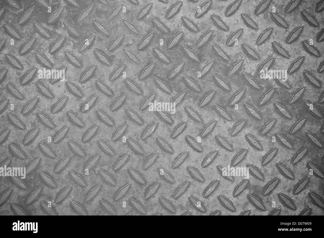 Diamond Plate Aged Background Stock Photo Alamy