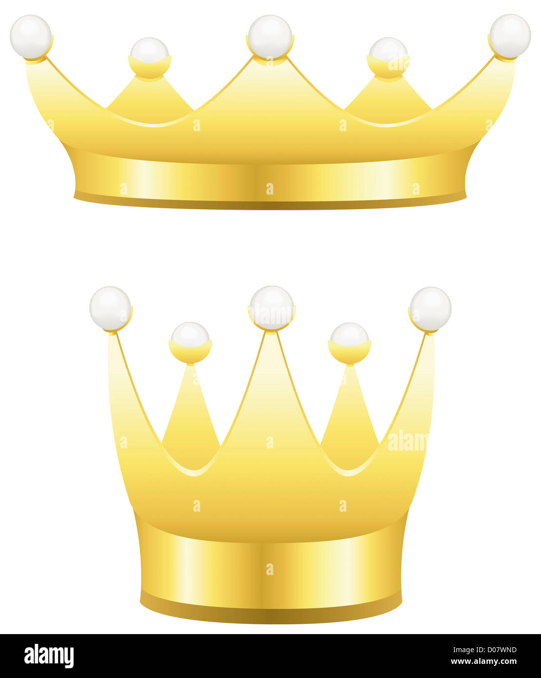 Gold crowns hires stock photography and images Alamy