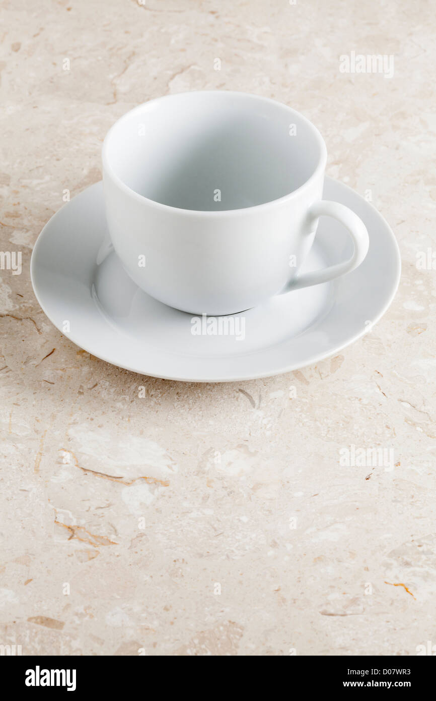 Cup and saucer Stock Photo