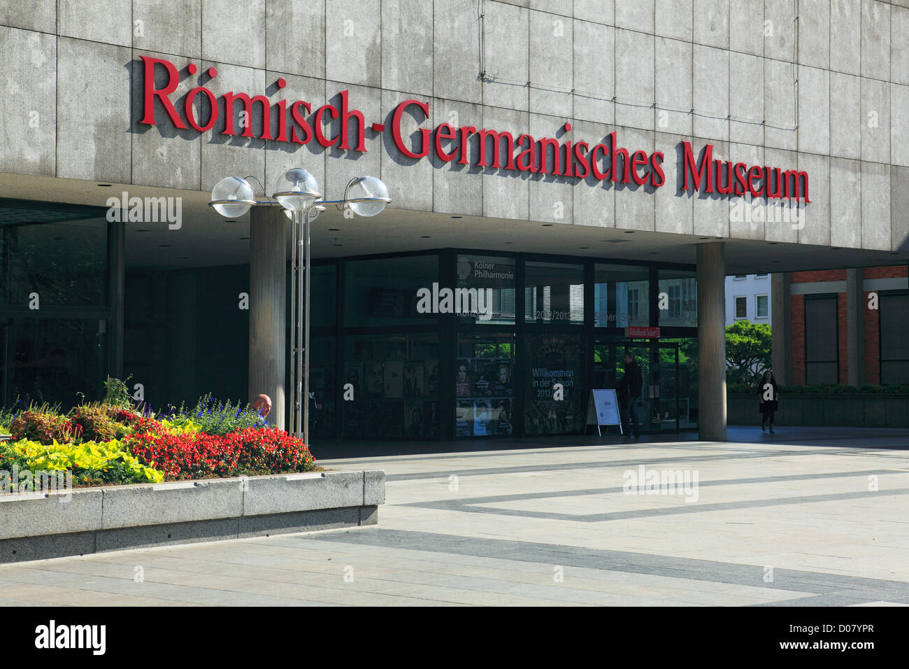 Roemisch-Germanisches Museum am Roncalliplatz in Koeln am Rhein, Nordrhein-Westfalen Stock Photo