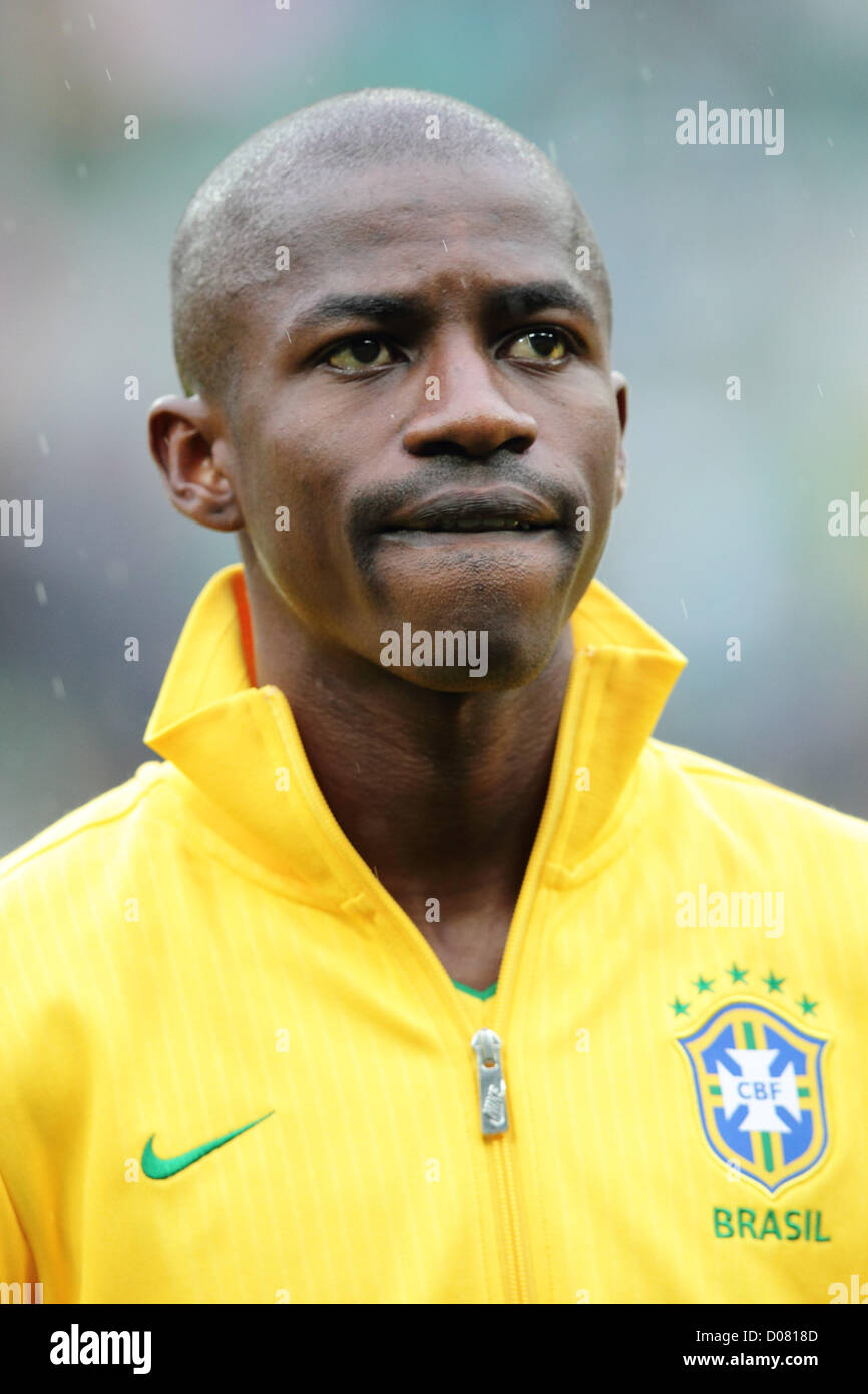 Ramires (BRA),  OCTOBER 16, 2012 - Football / Soccer : A portrait of Ramires of Brazil before the International Friendly Match between Japan - Brazil at Stadion Wroclaw, Wroclaw, Poland.  (Photo by AFLO) [2268] Stock Photo