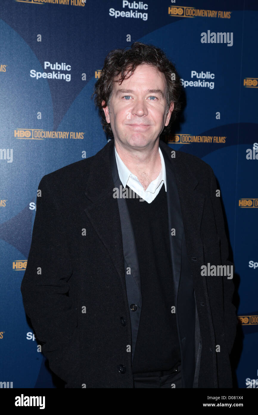 Timty Hutton Timothy Hutton at a screening of 'Public Speaking' held at The Museum ...