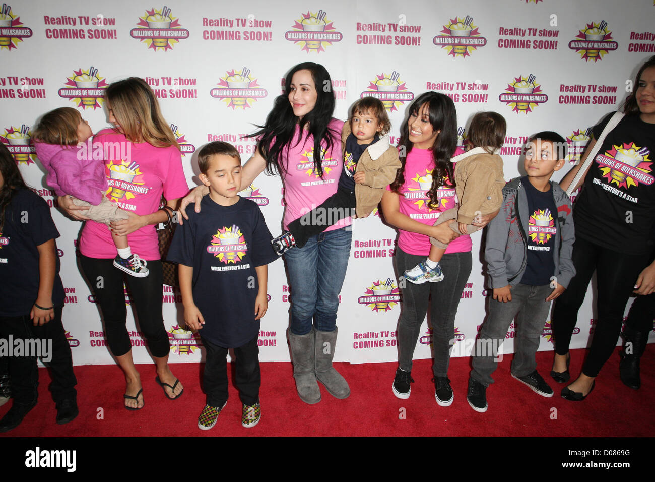 Octomom aka Nadia Suleman goes to Millions of Milkshakes to create her