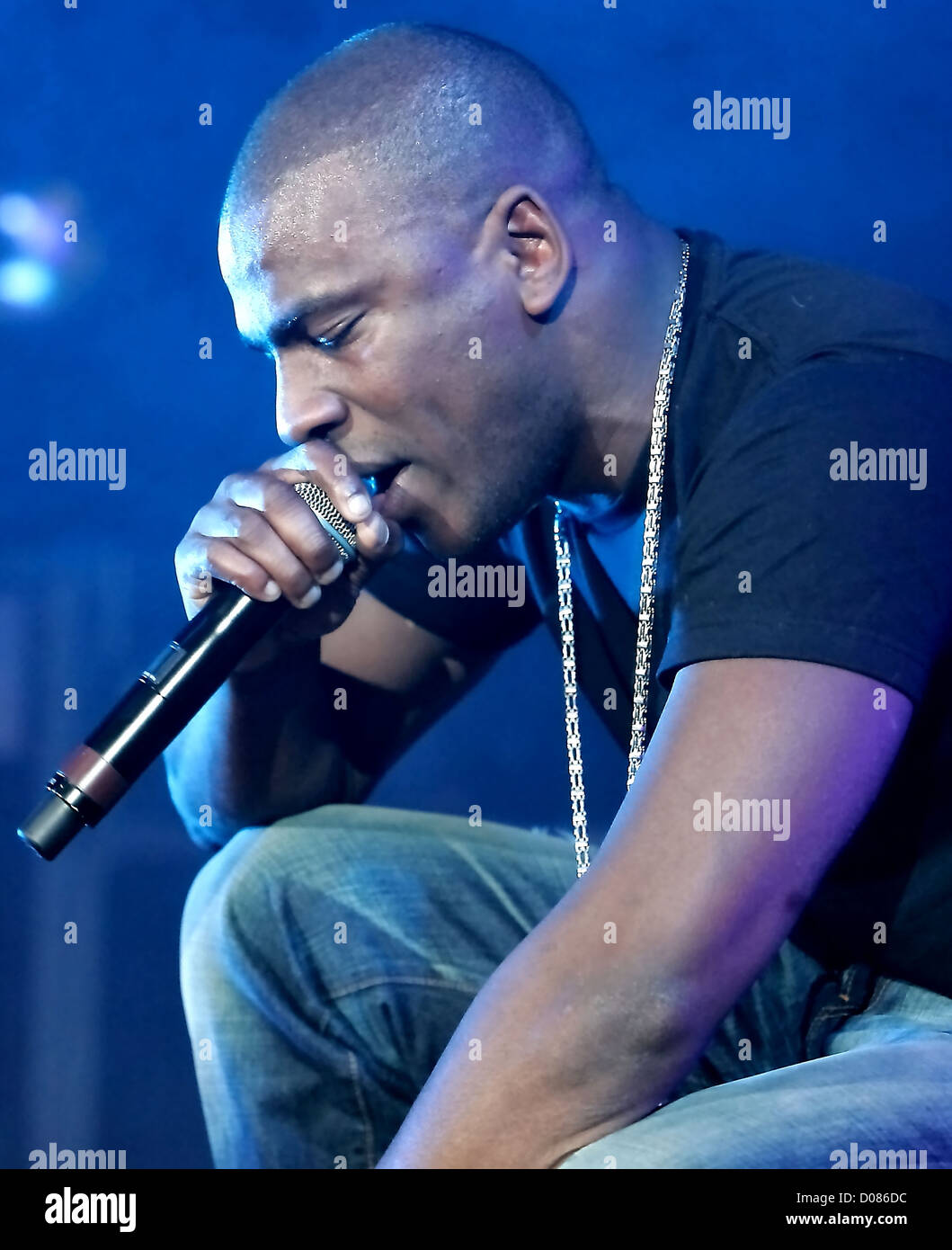 Skepta Rock FM's Cash for Kids Preston, England 15.11.10 Stock Photo
