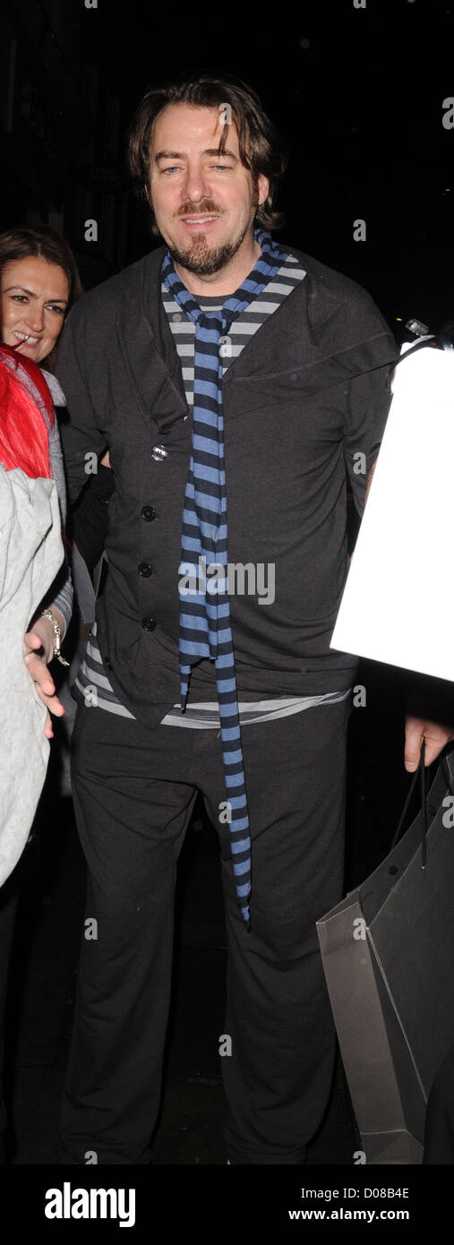 Jonathan Ross , at Nobu restaurant London, England - 17.11.10 Stock Photo