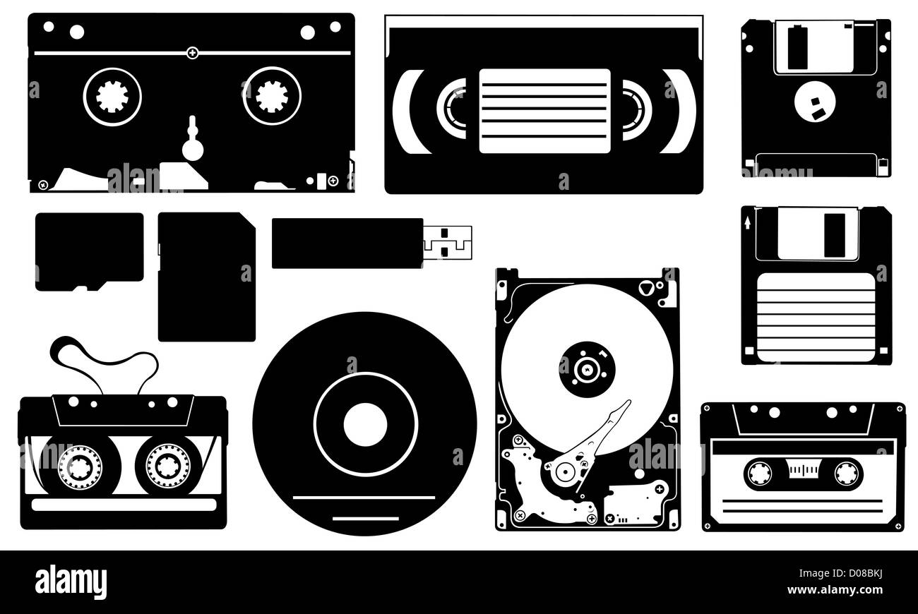 data storage devices Stock Photo Alamy