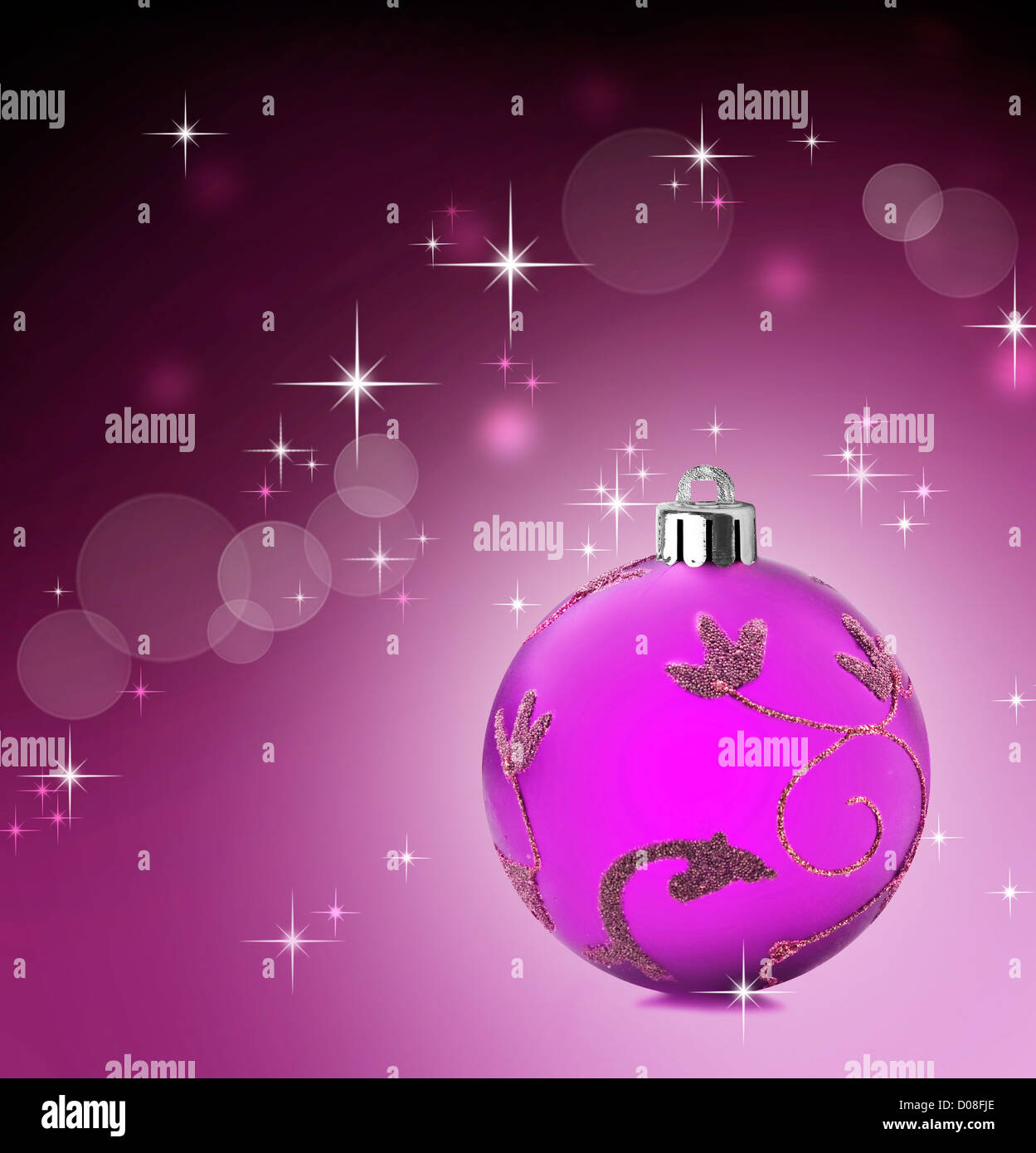 Pink background white stars hi-res stock photography and images - Alamy