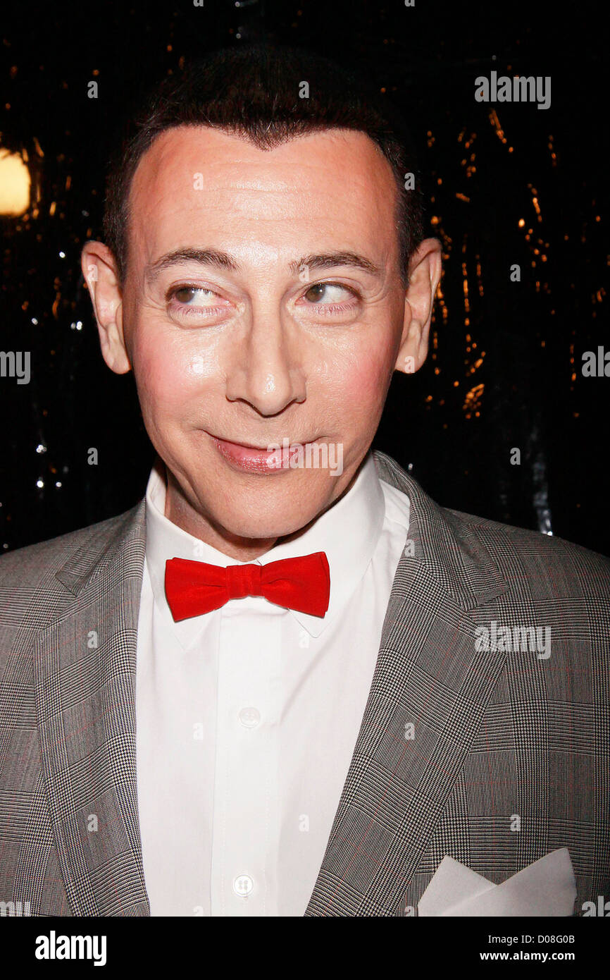 Paul Reubens as PeeWee Herman Opening night of the Broadway production