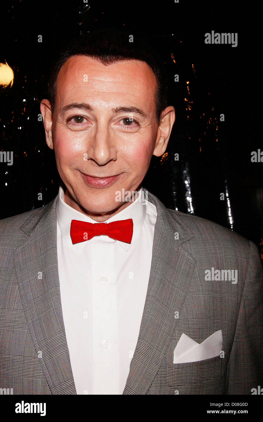 Paul Reubens as PeeWee Herman Opening night of the Broadway production