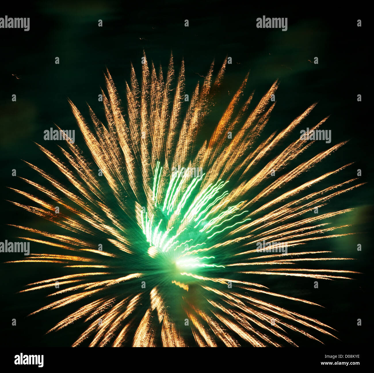 A collage of exploding fireworks Stock Photo Alamy
