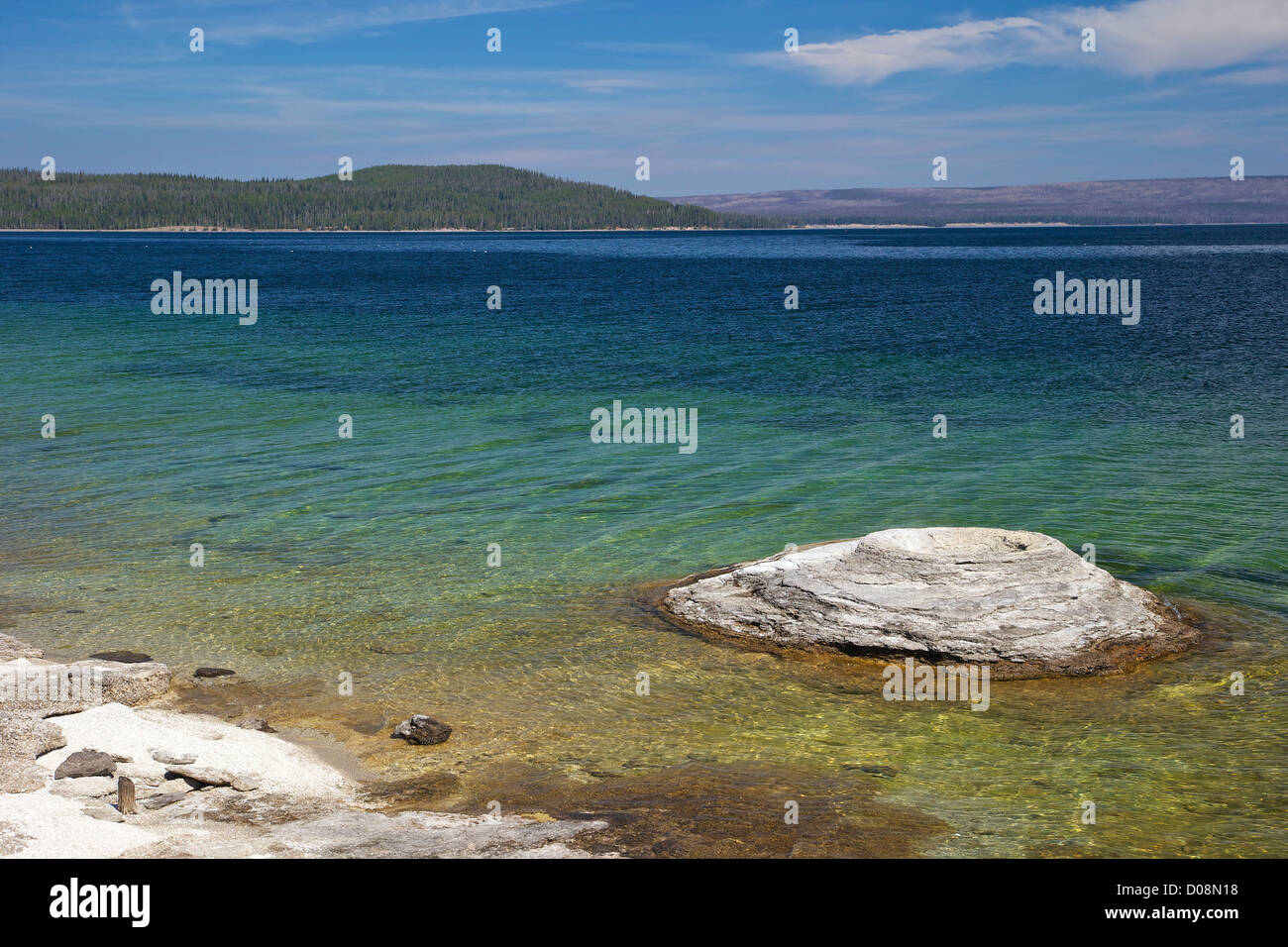 Fishing Cone, West Thumb, Yellowstone National Park, Wyoming, USA Stock  Photo - Alamy