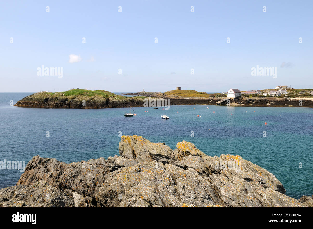 Rhoscolyn Anglesey Wales Cymru UK GB Stock Photo