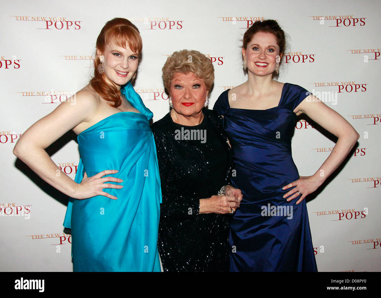 Kate Baldwin, Marilyn Maye and Christiane Noll 'The New York Pops: Stephen Sondheim's 80th Birthday Celebration' at Carnegie Stock Photo