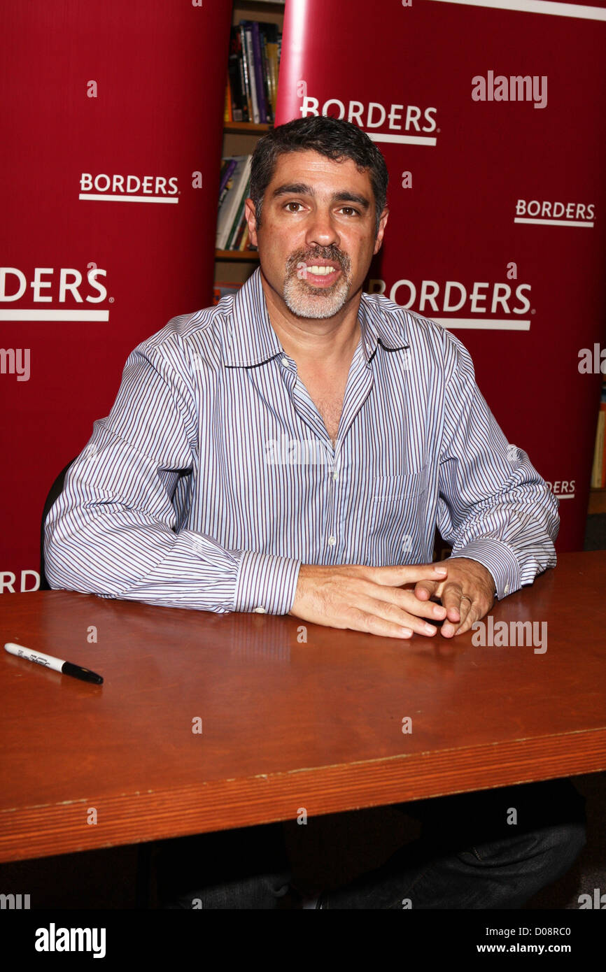 Gary Dell Abate Signs Copies Of His Book They Call Me Baba Booey At Borders Torrance California 13 11 10 Stock Photo Alamy