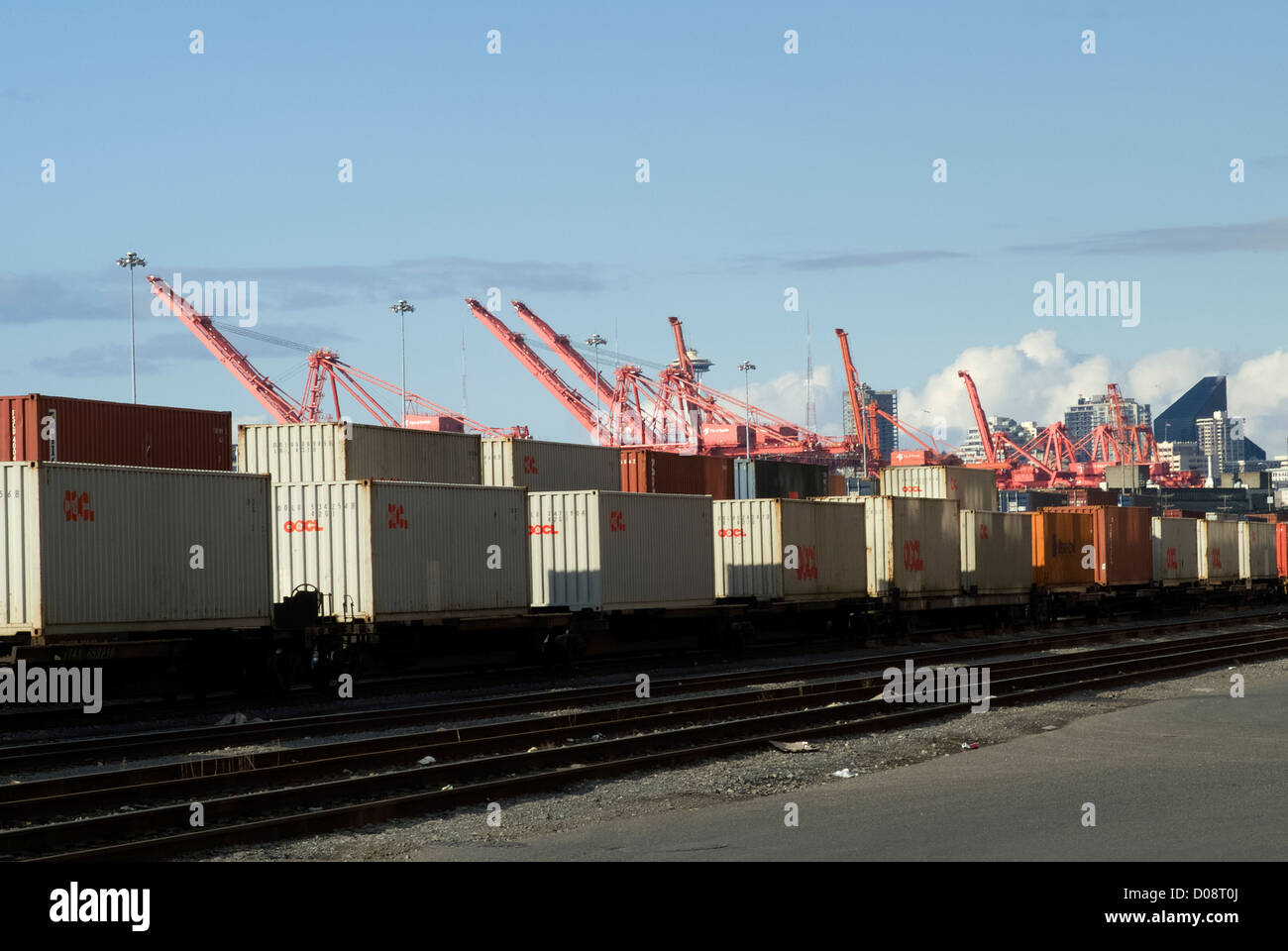 Crane wagon train hi-res stock photography and images - Alamy