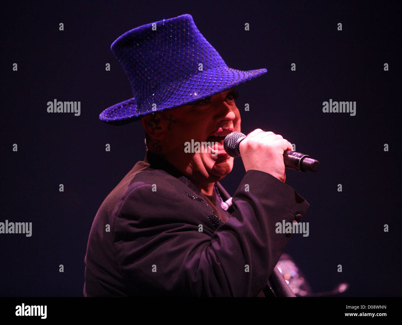 Boy George performs at Night Of The Proms at GelreDome Arnhem, The Netherlands - 13.11.10 Stock Photo