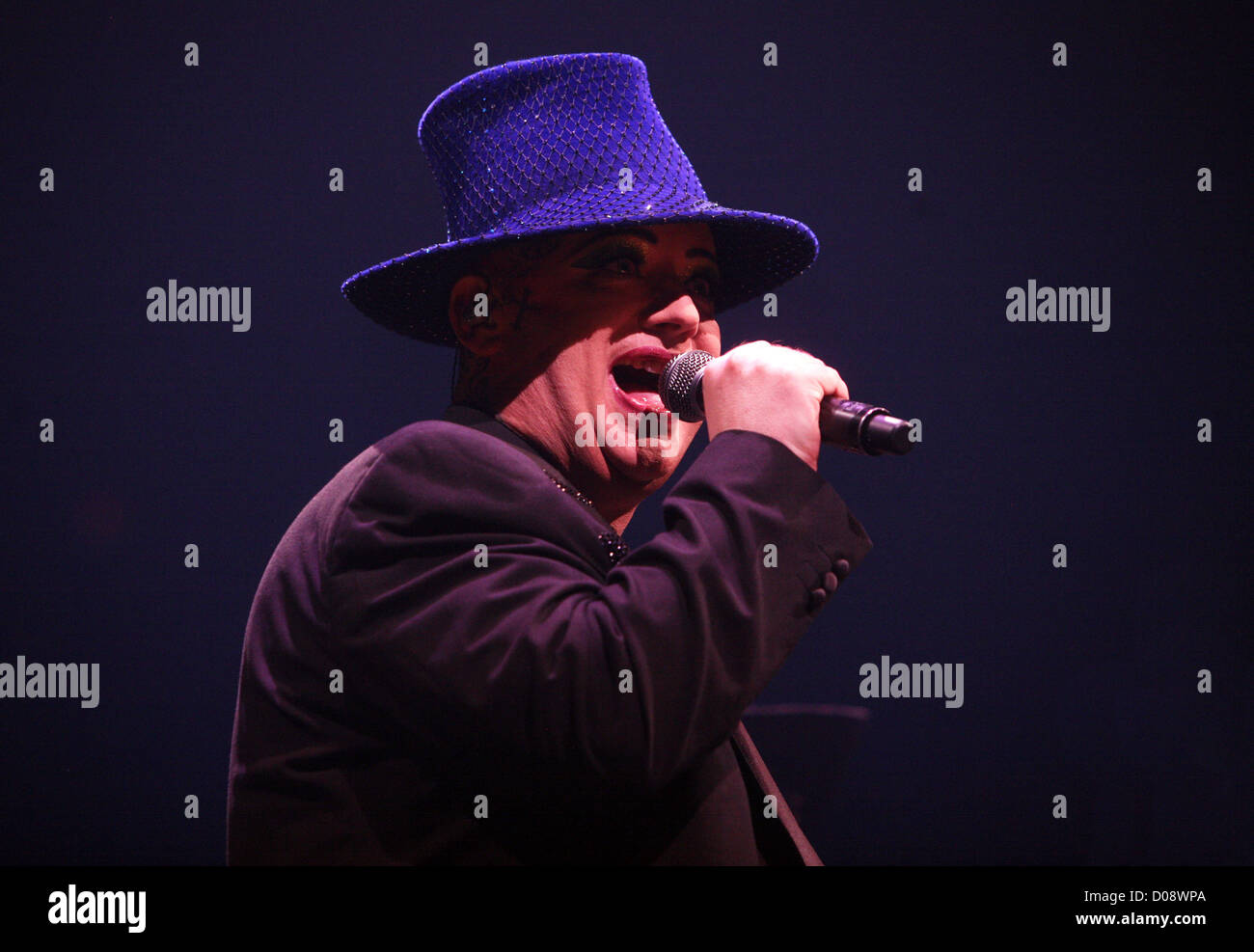 Boy George performs at Night Of The Proms at GelreDome Arnhem, The Netherlands - 13.11.10 Stock Photo