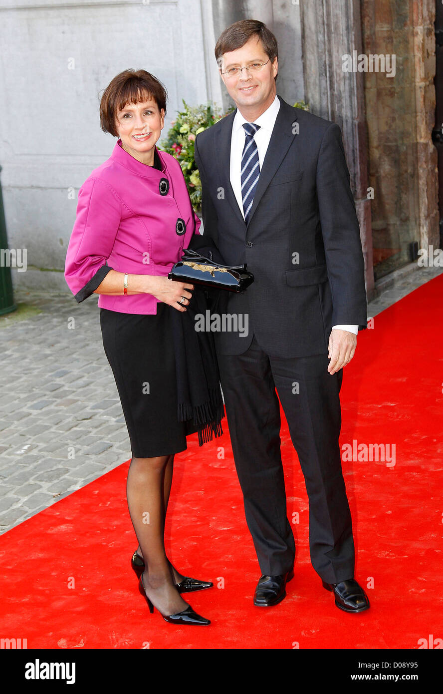 Mark Rutte and his wife The Royal Wedding of Prince Carlos de Bourbon