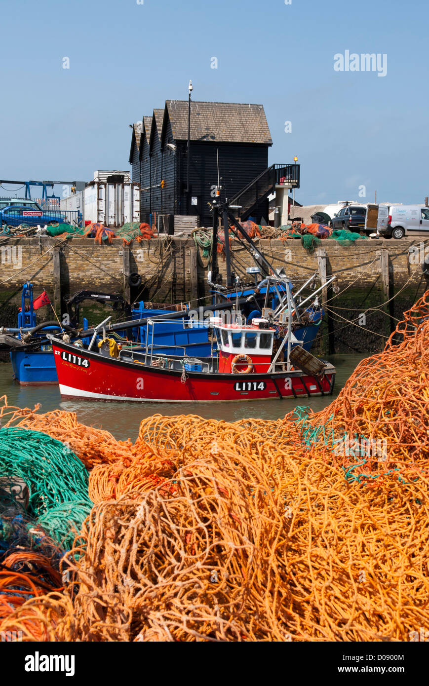 Whitstable harbour, Kent, England Stock Photo Alamy