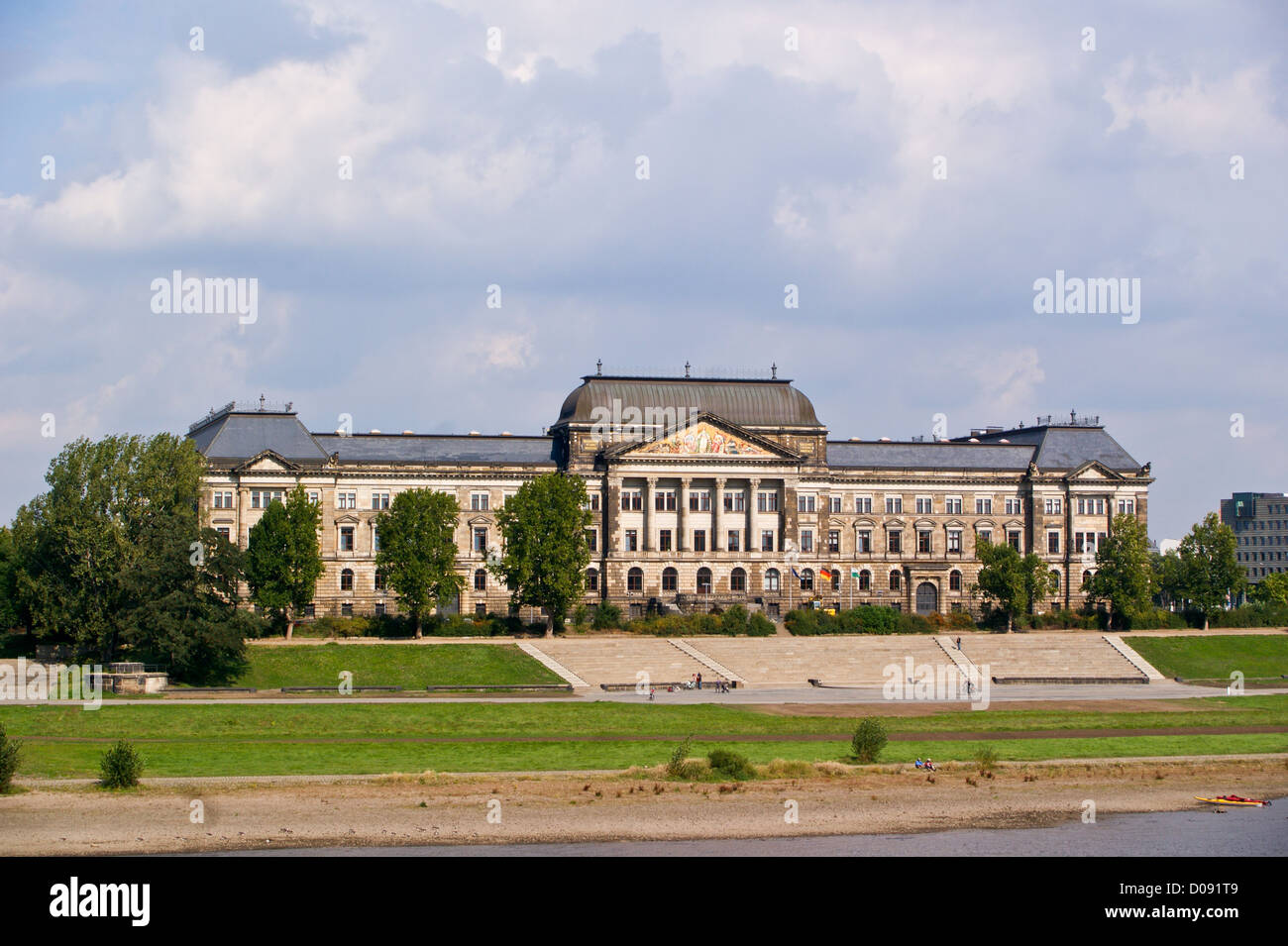 Japanisches Palais, Japanese Palace, Neustadt, Dresden, Sachsen, Saxony, Germany Stock Photo