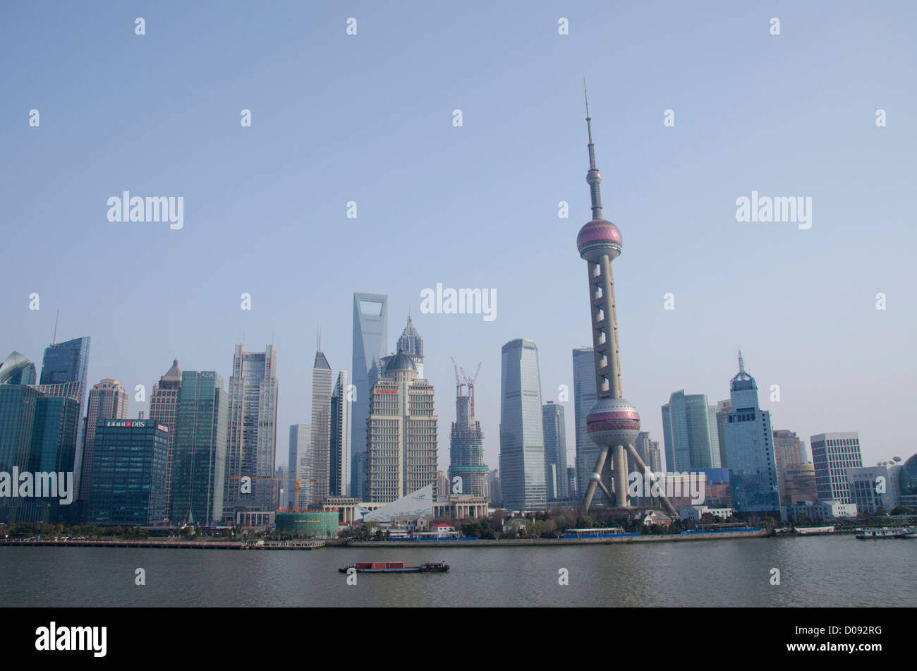 Pudong shanghai riverfront hi-res stock photography and images - Alamy