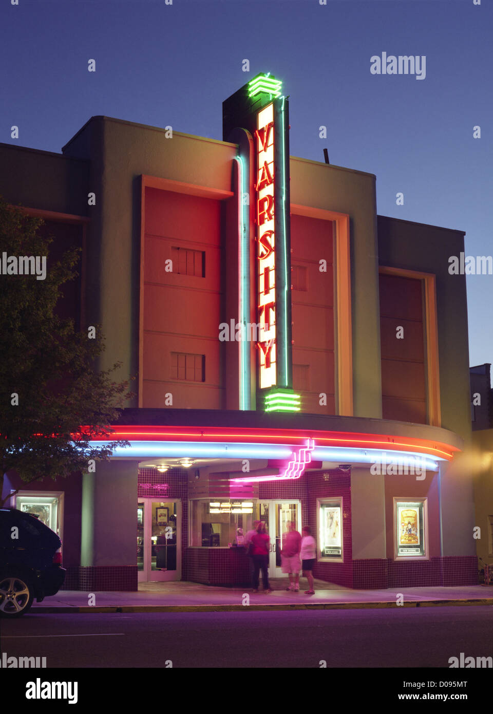 Varsity Theatre, Ashland, Oregon, at twilight Stock Photo Alamy