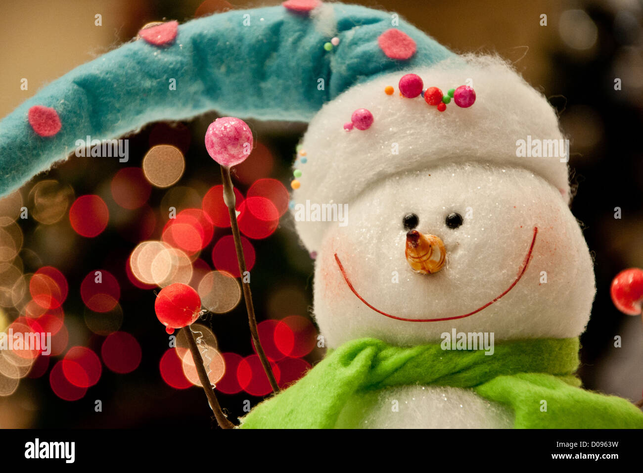 Snowman Stock Photo