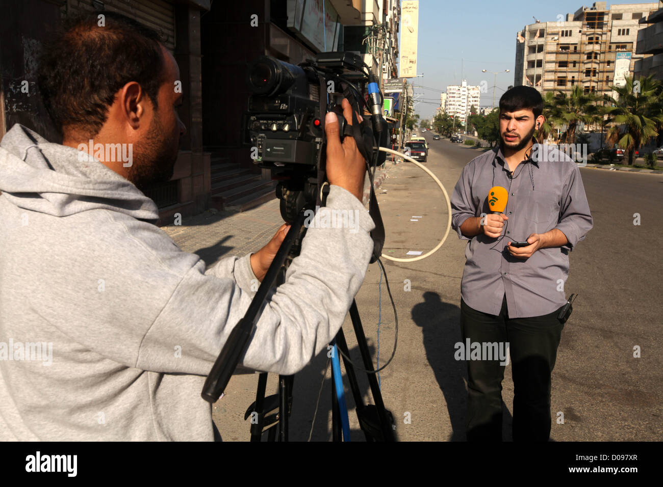 Nov. 20, 2012 - Gaza City, Gaza Strip, Palestinian Territory ...