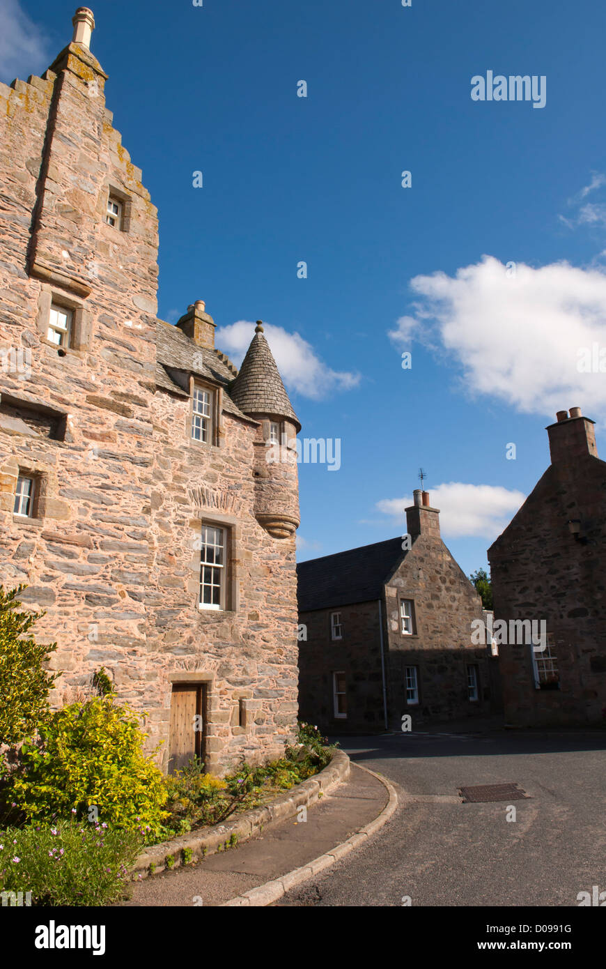 Fordyce Castle, Banffshire, Scotland, UK Stock Photo Alamy